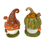 Autumn garden décor，pumpkin decor, squirrel decor，hedgehog，owl, mushroom, bird