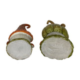 Autumn garden décor，pumpkin decor, squirrel decor，hedgehog，owl, mushroom, bird