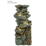 Decorative fountain,  Outdoor fountain, indoor fountain，stone-look fountain with LED