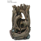 Decorative fountain,  Outdoor fountain, indoor fountain，stone-look fountain with LED