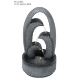 Decorative fountain,  Outdoor fountain, indoor fountain，stone-look fountain with LED