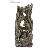 Decorative fountain,  Outdoor fountain, indoor fountain，stone-look fountain with LED