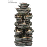 Decorative fountain,  Outdoor fountain, indoor fountain，stone-look fountain with LED