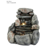 Decorative fountain,  Outdoor fountain, indoor fountain，stone-look fountain with LED