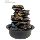 Decorative fountain,  Outdoor fountain, indoor fountain，stone-look fountain with LED