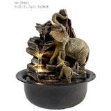 Decorative fountain,  Outdoor fountain, indoor fountain，stone-look fountain with LED