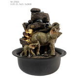 Decorative fountain,  Outdoor fountain, indoor fountain，stone-look fountain with LED