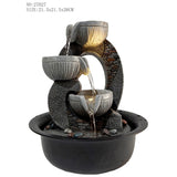 Decorative fountain,  Outdoor fountain, indoor fountain，stone-look fountain with LED