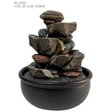 Decorative fountain,  Outdoor fountain, indoor fountain，stone-look fountain with LED