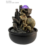 Decorative fountain,  Outdoor fountain, indoor fountain，stone-look fountain with LED