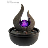 Decorative fountain,  Outdoor fountain, indoor fountain，stone-look fountain with LED