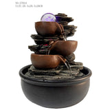 Decorative fountain,  Outdoor fountain, indoor fountain，stone-look fountain with LED