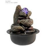 Decorative fountain,  Outdoor fountain, indoor fountain，stone-look fountain with LED