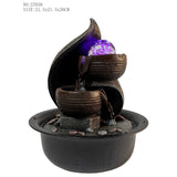 Decorative fountain,  Outdoor fountain, indoor fountain，stone-look fountain with LED