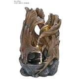 Decorative fountain,  Outdoor fountain, indoor fountain，stone-look fountain with LED