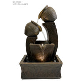 Decorative fountain,  Outdoor fountain, indoor fountain，stone-look fountain with LED