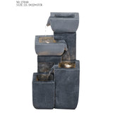 Decorative fountain,  Outdoor fountain, indoor fountain，stone-look fountain with LED