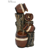 Decorative fountain,  Outdoor fountain, indoor fountain，stone-look fountain with LED