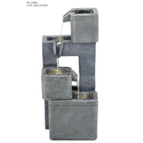 Decorative fountain,  Outdoor fountain, indoor fountain，stone-look fountain with LED