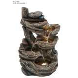 Decorative fountain,  Outdoor fountain, indoor fountain，stone-look fountain with LED
