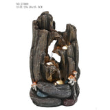 Decorative fountain,  Outdoor fountain, indoor fountain，stone-look fountain with LED