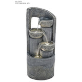 Decorative fountain,  Outdoor fountain, indoor fountain，stone-look fountain with LED