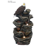 Decorative fountain,  Outdoor fountain, indoor fountain，stone-look fountain with LED