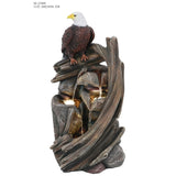 Decorative fountain,  Outdoor fountain, indoor fountain，stone-look fountain with LED