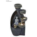 Decorative fountain,  Outdoor fountain, indoor fountain，stone-look fountain with LED