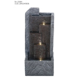 Decorative fountain,  Outdoor fountain, indoor fountain，stone-look fountain with LED