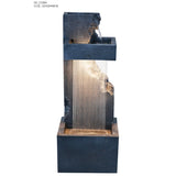 Decorative fountain,  Outdoor fountain, indoor fountain，stone-look fountain with LED