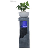 Decorative fountain,  Outdoor fountain, indoor fountain，stone-look fountain with LED