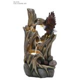 Decorative fountain,  Outdoor fountain, indoor fountain，stone-look fountain with LED