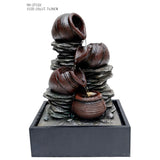 Decorative fountain,  Outdoor fountain, indoor fountain，stone-look fountain with LED