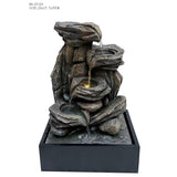Decorative fountain,  Outdoor fountain, indoor fountain，stone-look fountain with LED