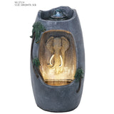 Decorative fountain,  Outdoor fountain, indoor fountain，stone-look fountain with LED