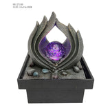 Decorative fountain,  Outdoor fountain, indoor fountain，stone-look fountain with LED