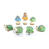 gnome decor,birdbath