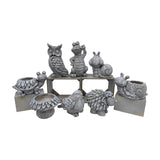 gnome decor,birdbath