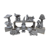 gnome decor,birdbath