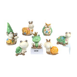 gnome decor,birdbath