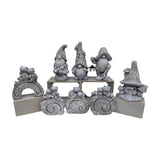 gnome decor,birdbath