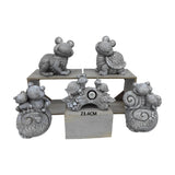 gnome decor,birdbath