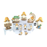 gnome decor,birdbath