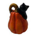 Halloween craft Pumpkin ornament Ghost decoration LED Halloween light PolyResin Halloween figure Halloween party décor Witch/bat/spider decorations