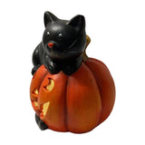 Halloween craft Pumpkin ornament Ghost decoration LED Halloween light PolyResin Halloween figure Halloween party décor Witch/bat/spider decorations