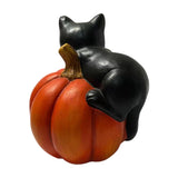 Halloween craft Pumpkin ornament Ghost decoration LED Halloween light PolyResin Halloween figure Halloween party décor Witch/bat/spider decorations